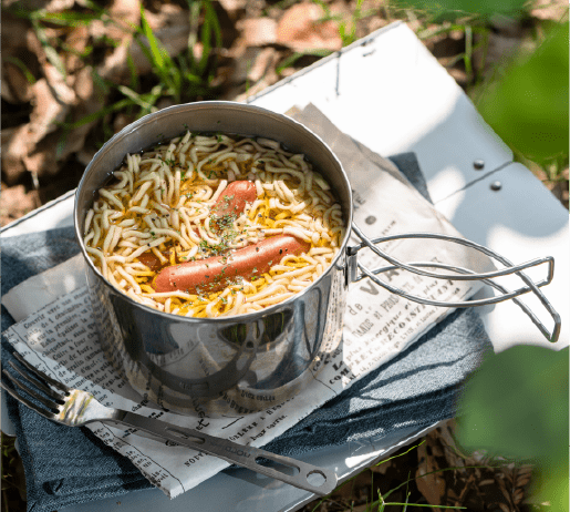 西条の手作りウィンナーのまるごと贅沢麺