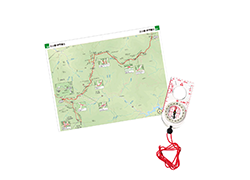 Map and compass